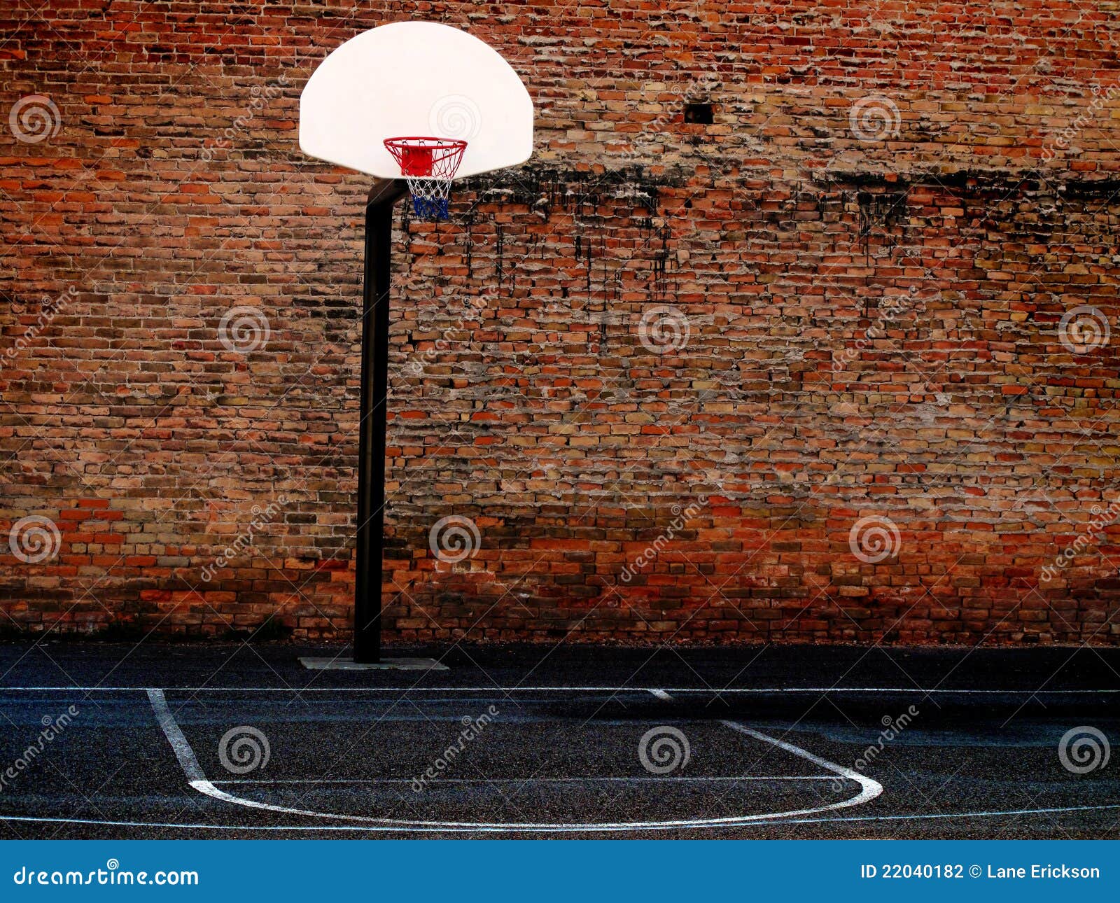 Urban Basketball Court Stock Photography - Image: 22040182