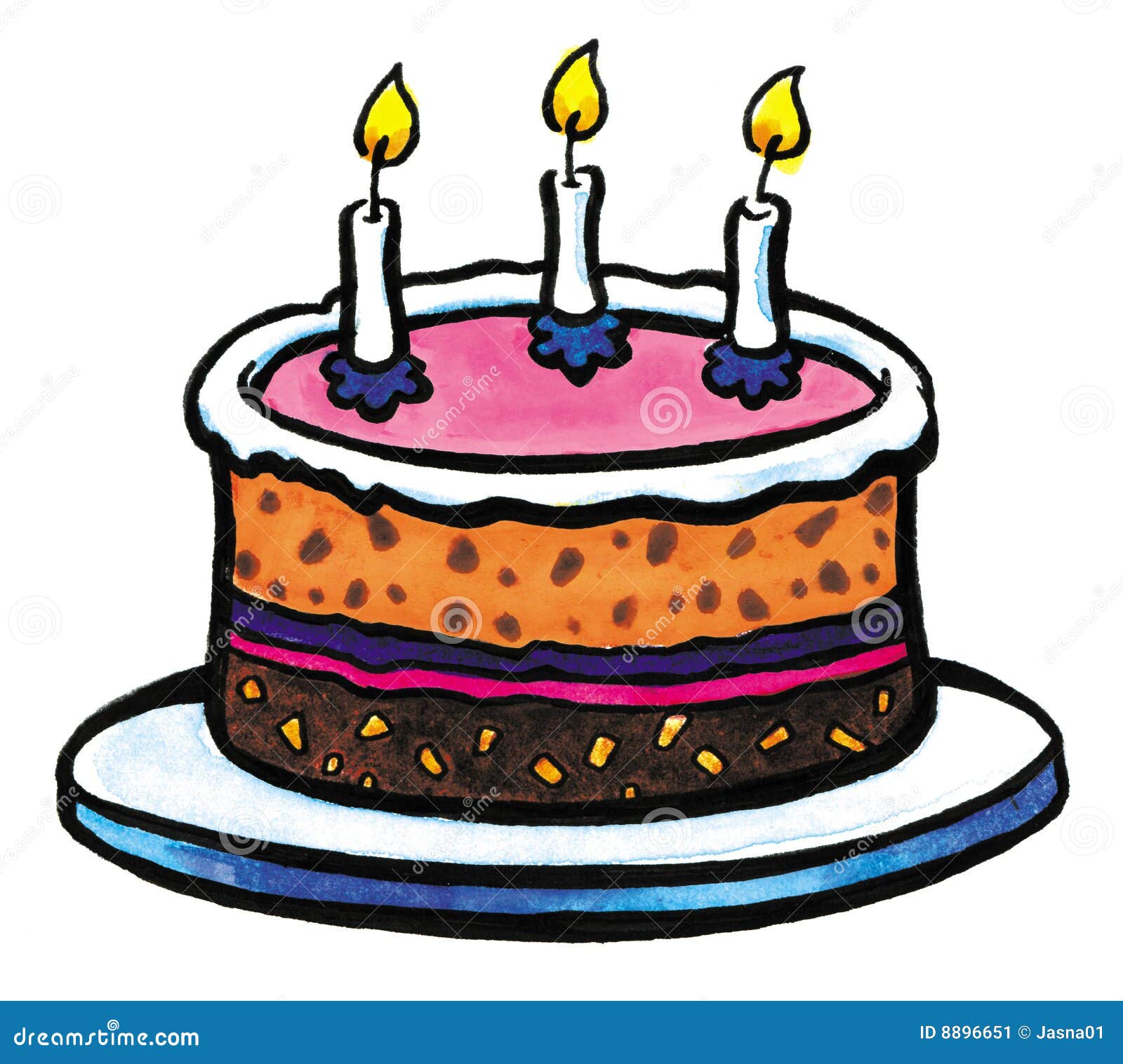 clipart tort urodzinowy - photo #7