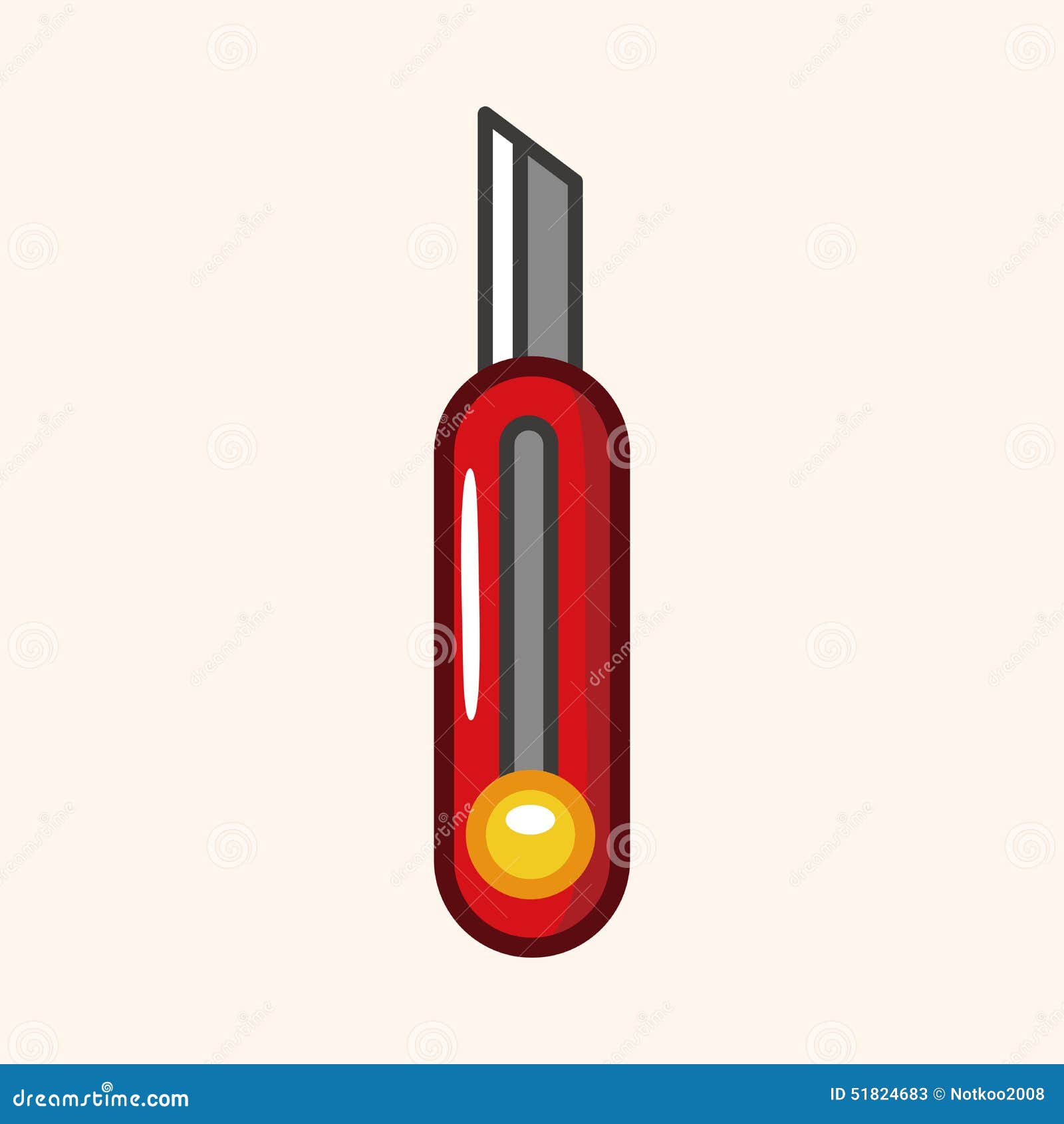 Utility Knife Theme Elements Stock Vector Image 51824683 Utility Knife Theme Elements Stock Vector Image 51824683
