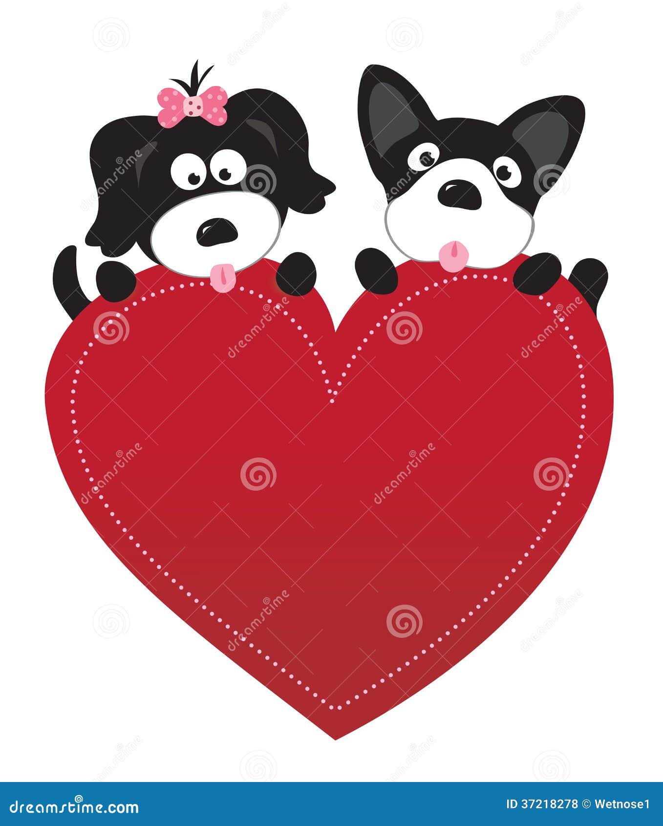 free dog valentine clipart - photo #38