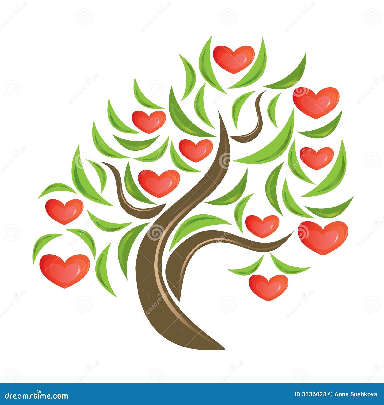 valentine tree clip art - photo #28