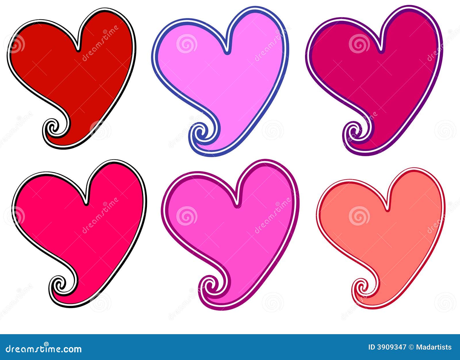 valentines day hearts clip art free - photo #45