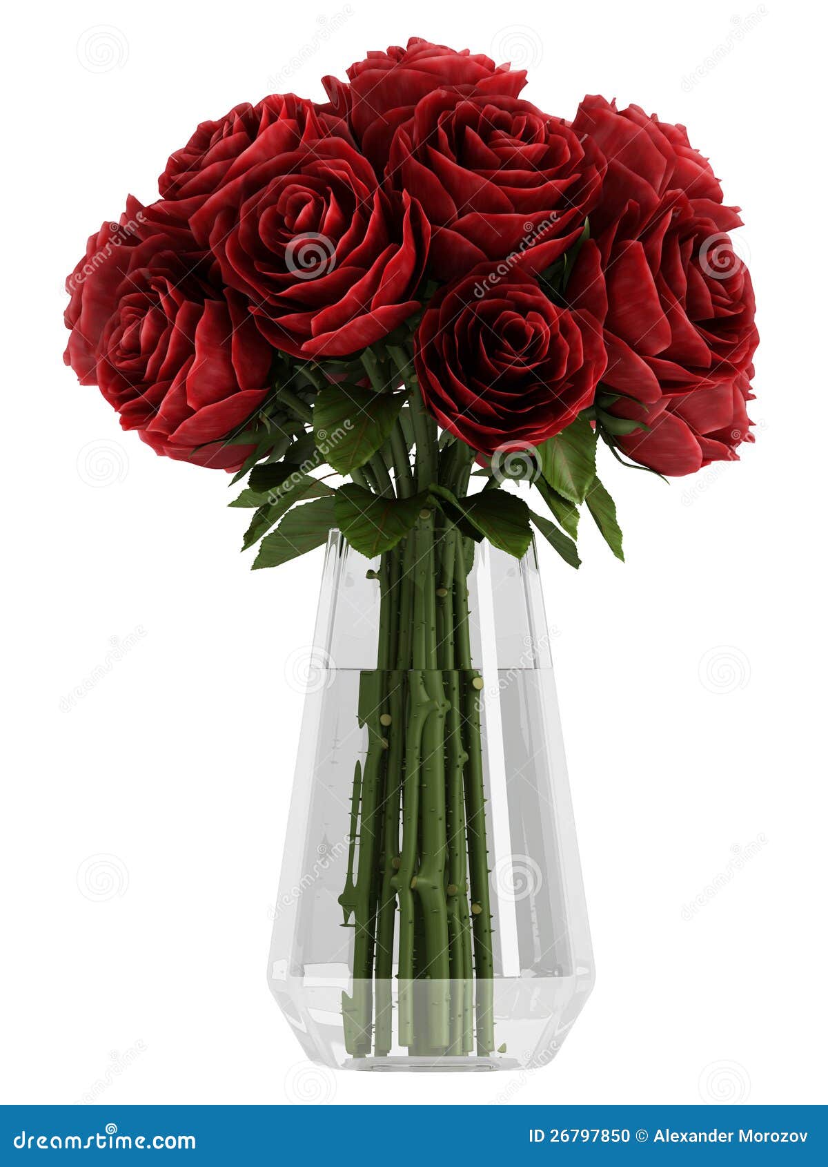 Vase Of Deep Burgundy Red Roses Stock Photo - Image: 267978501065 x 1300