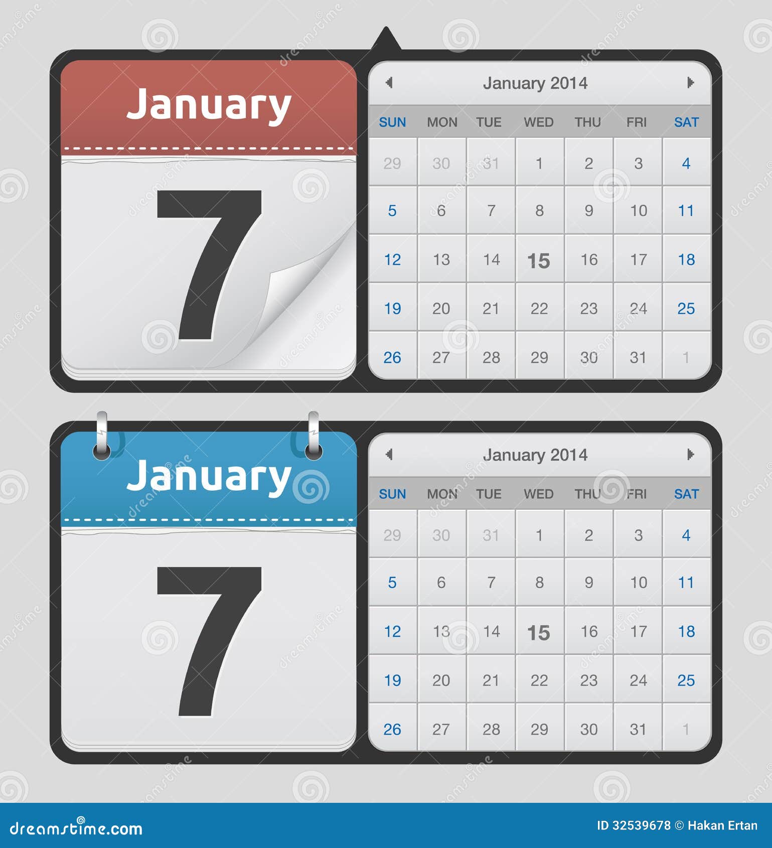 calendars you can type in