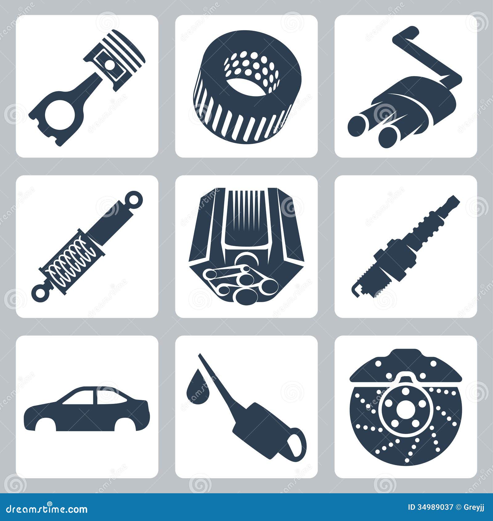 free clip art car parts - photo #17