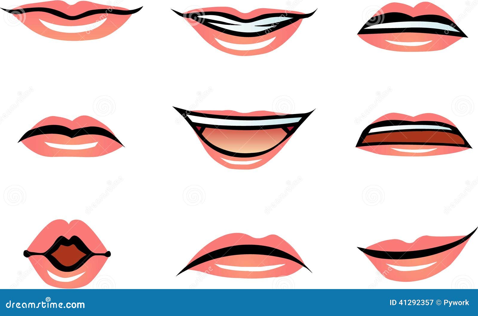 lips illustration clipart - photo #49