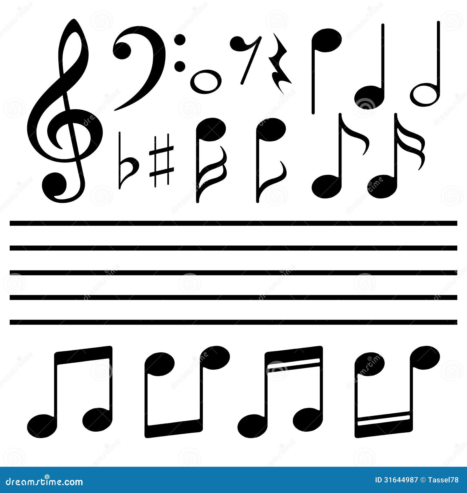 vector free download music notes - photo #47