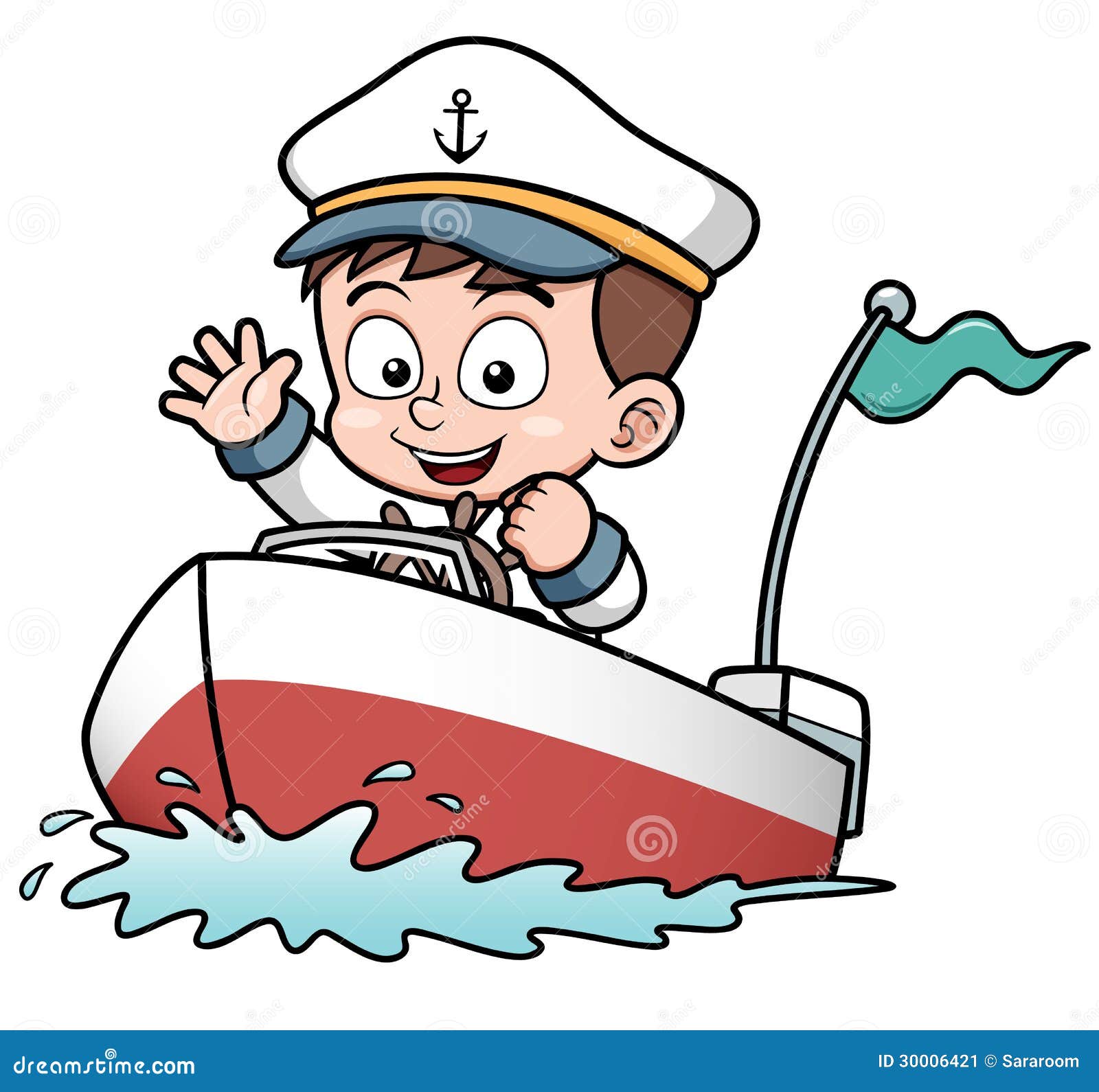 clipart boat on water - photo #26