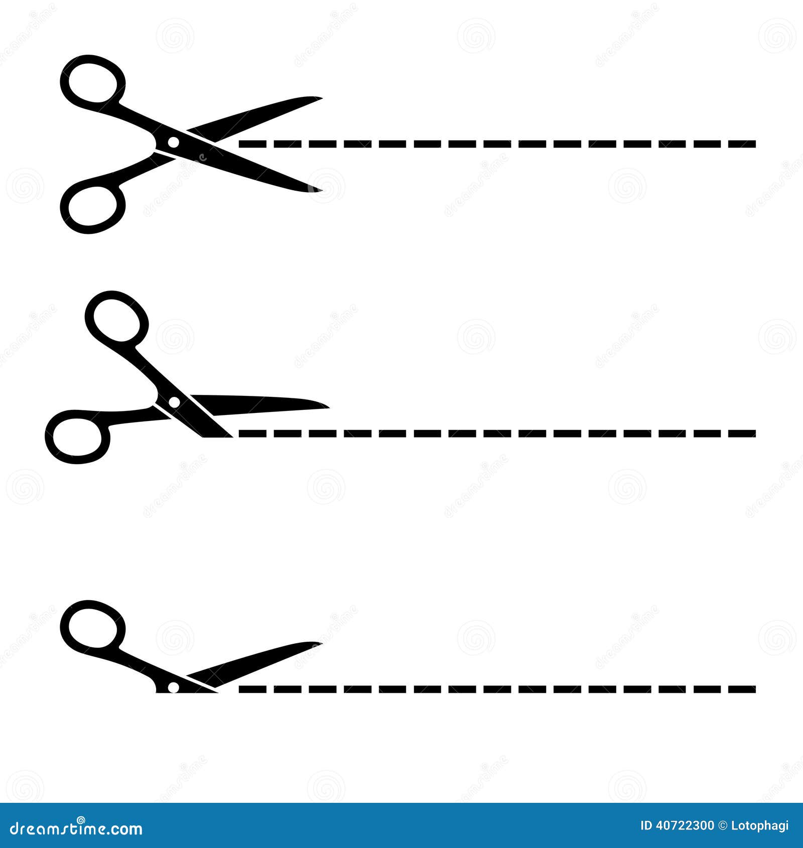 scissors with dotted line clip art - photo #34