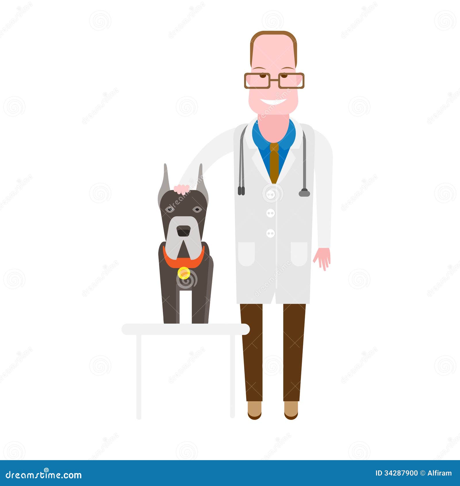 Vet Doctor Stock Photo - Image: 34287900