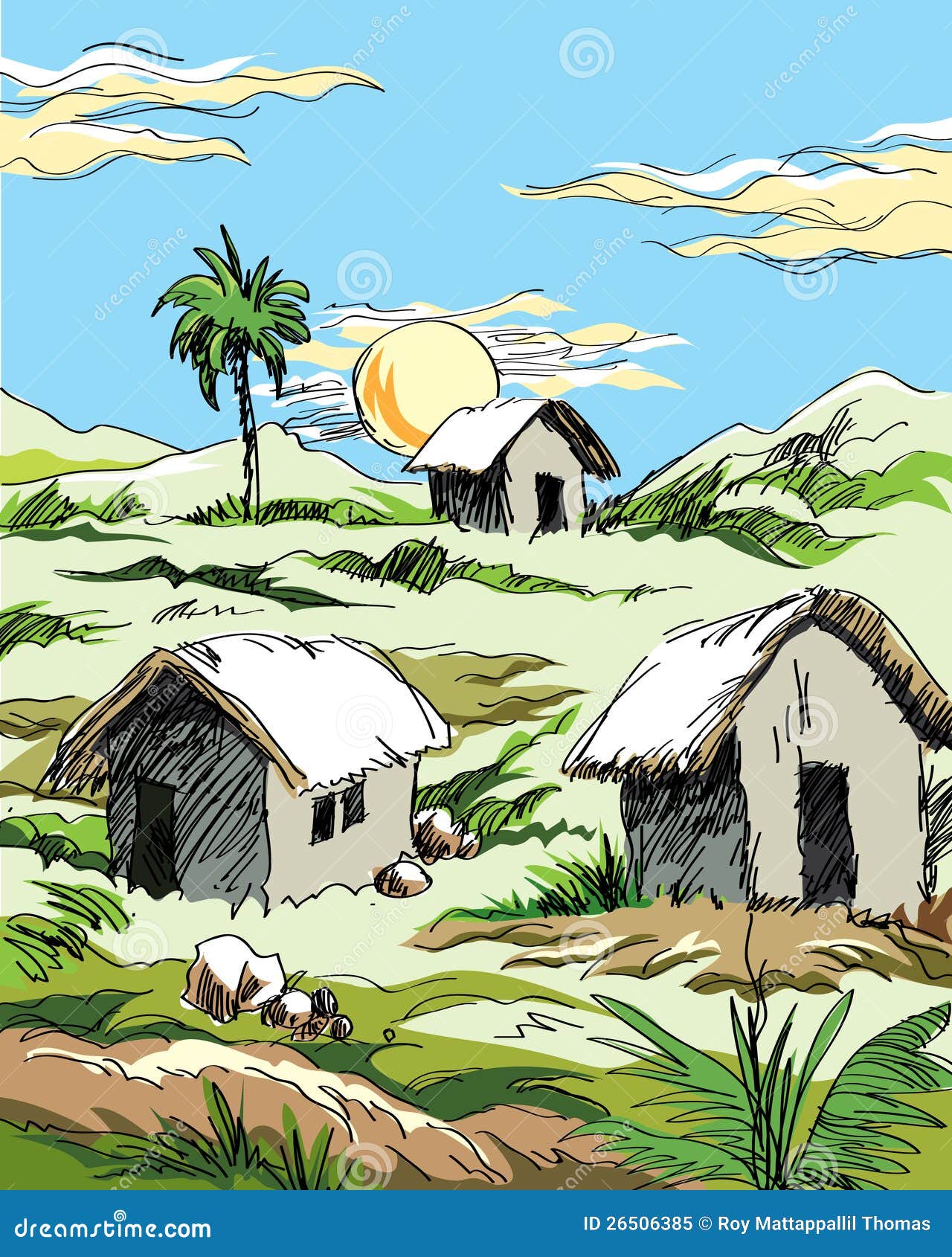 african village clipart - photo #39