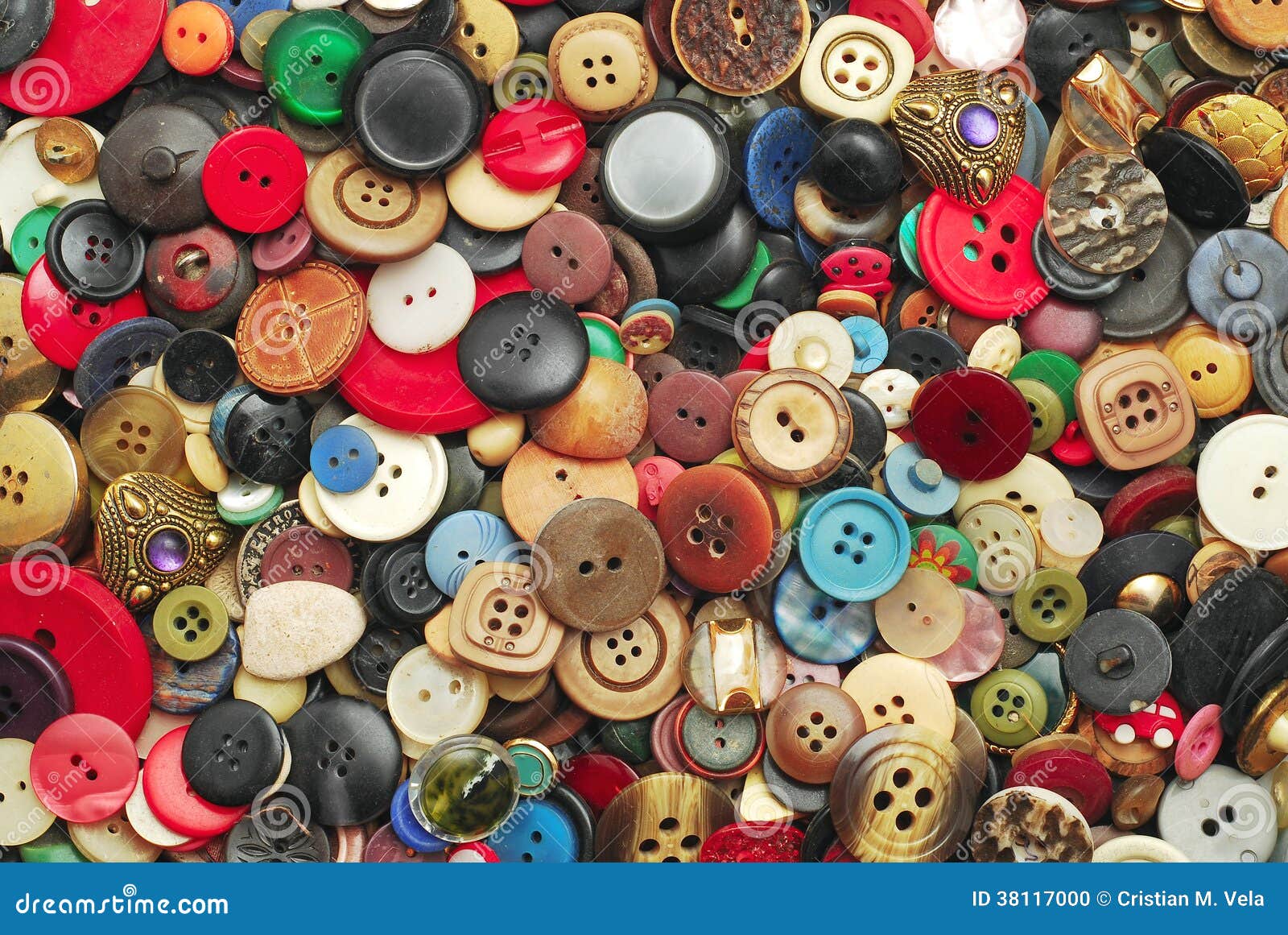 Vintage Button Collection 106