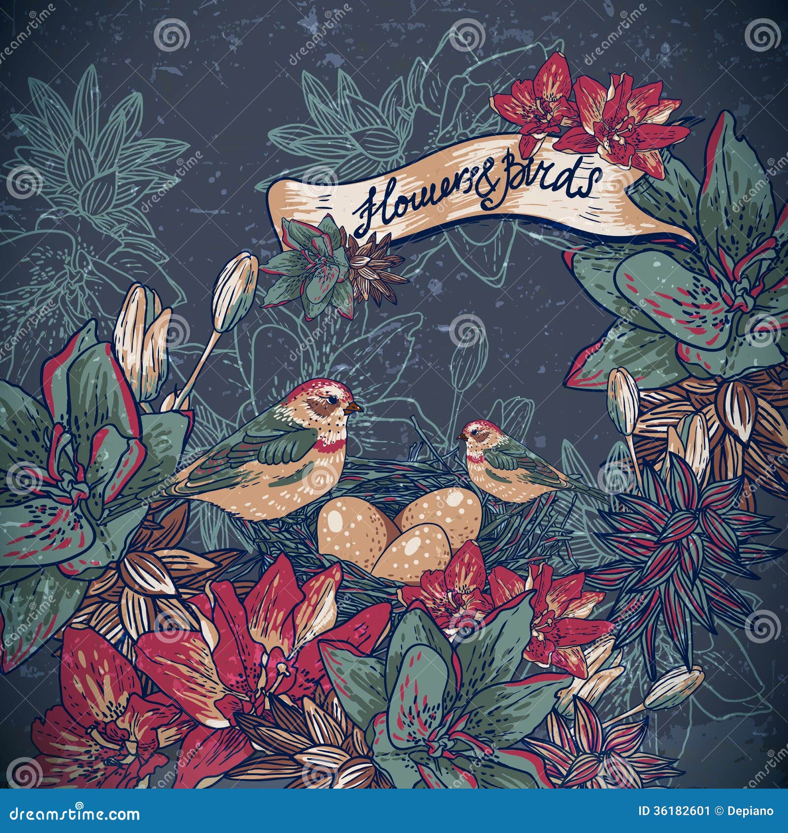 tumblr backgrounds html Gallery Vintage Birds   Backgrounds Viewing