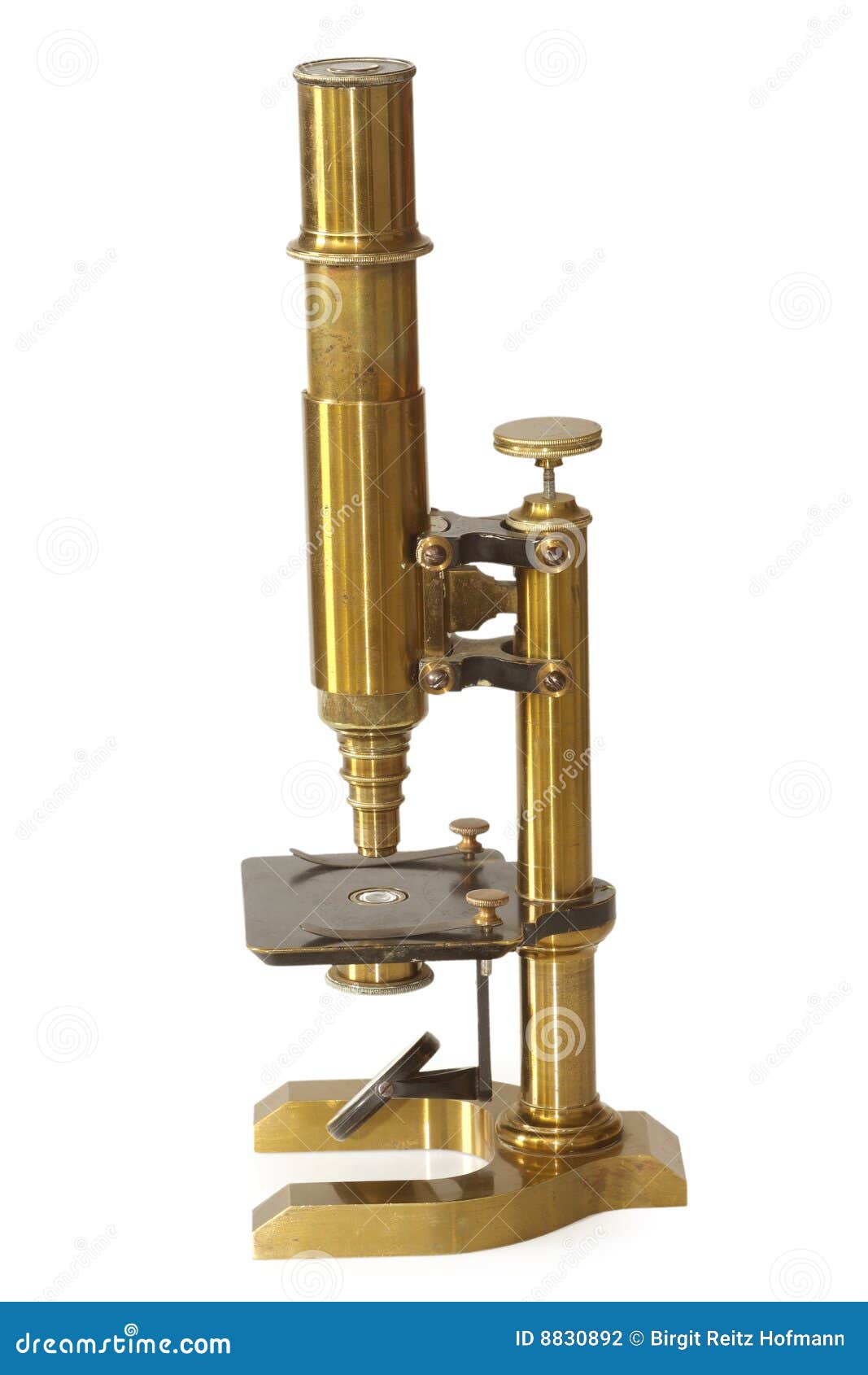 Vintage Microscope Stock Photography Image 8830892