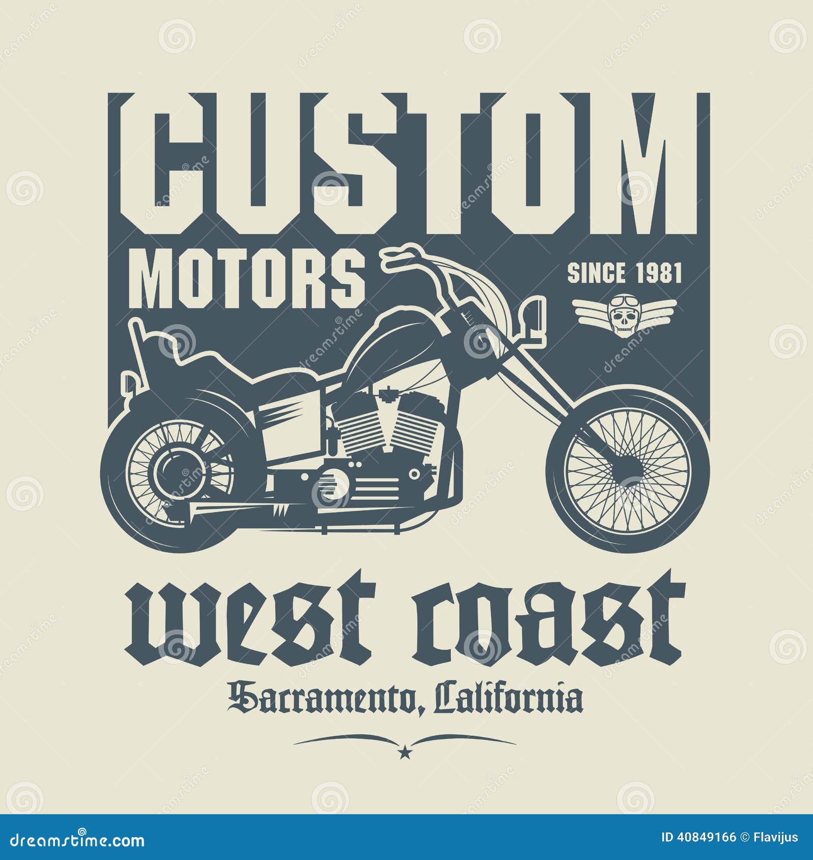 Motorcycles Vintage Labels