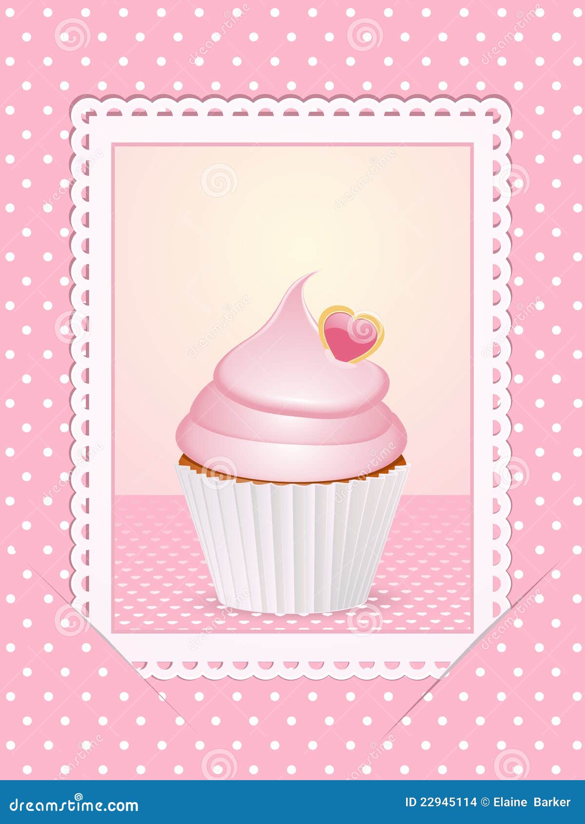 Images  Background Vintage Pink background Cupcake  Image: vintage cupcake 22945114 Stock