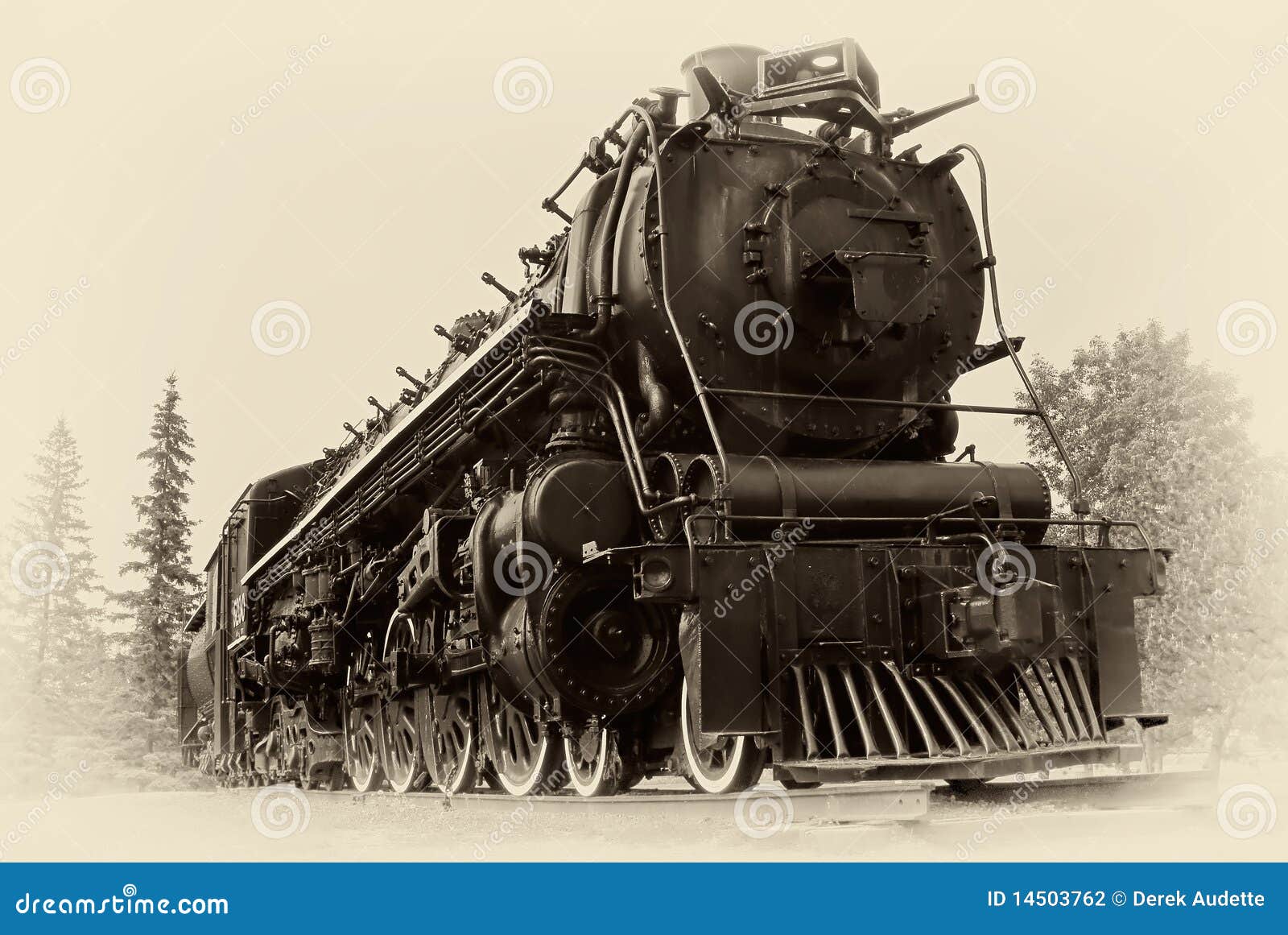 Vintage Steam Train 86