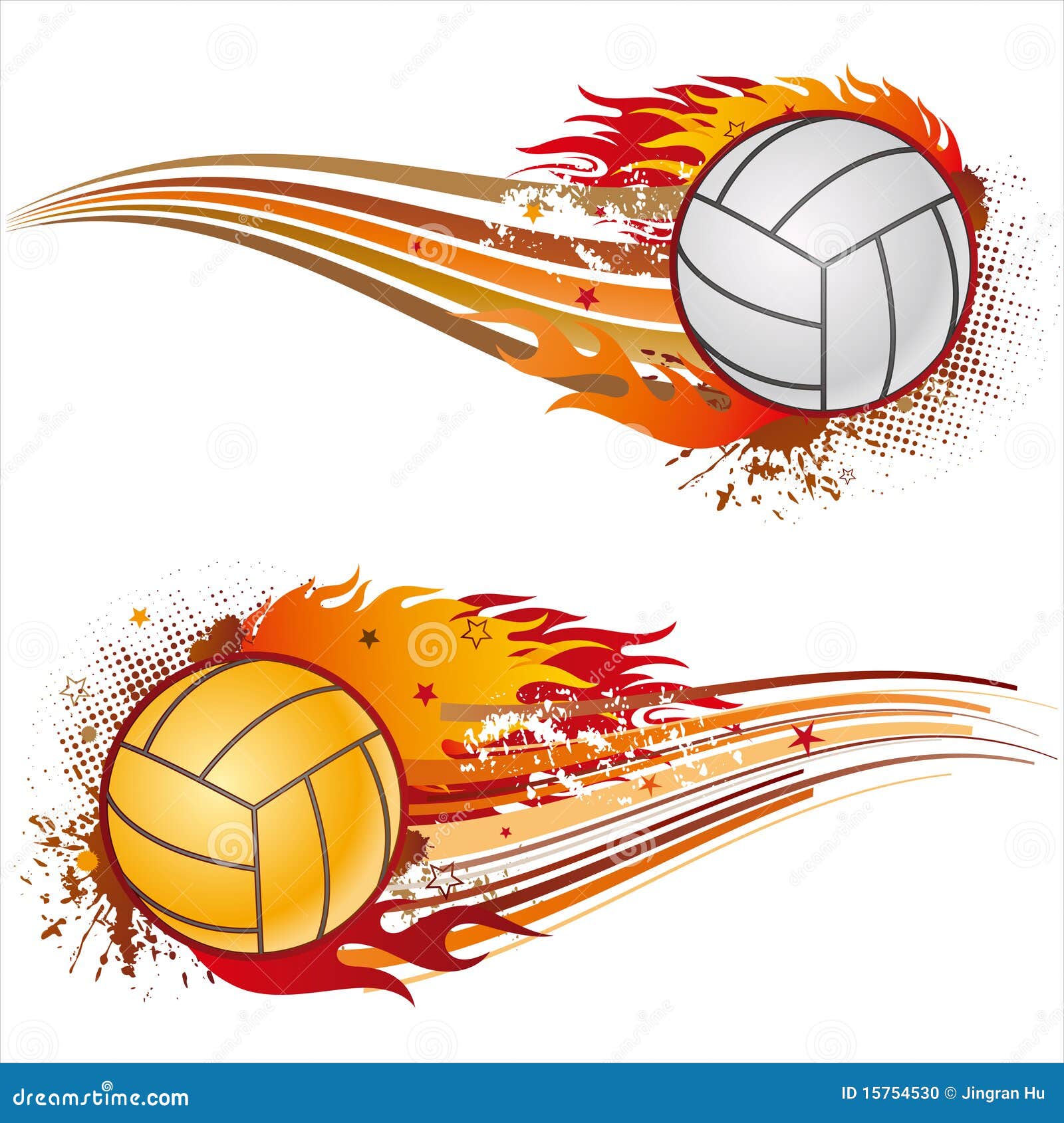 volleyball flames clipart - photo #22