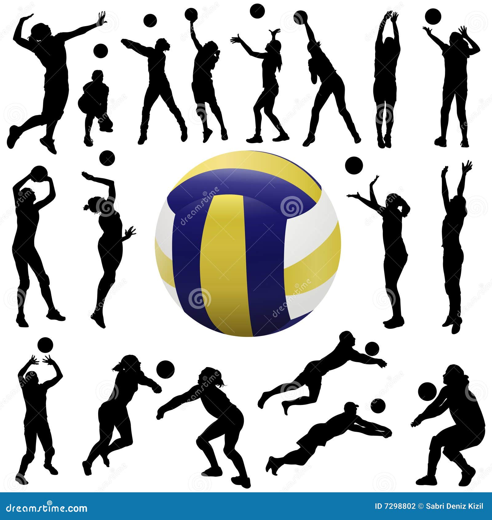 volleyball setting clipart - photo #7