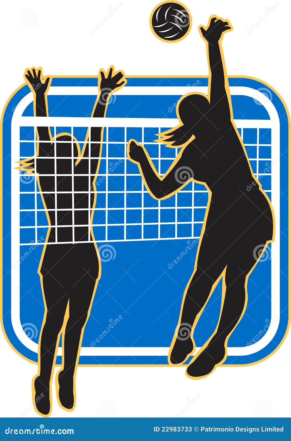 volleyball hitter clipart - photo #36