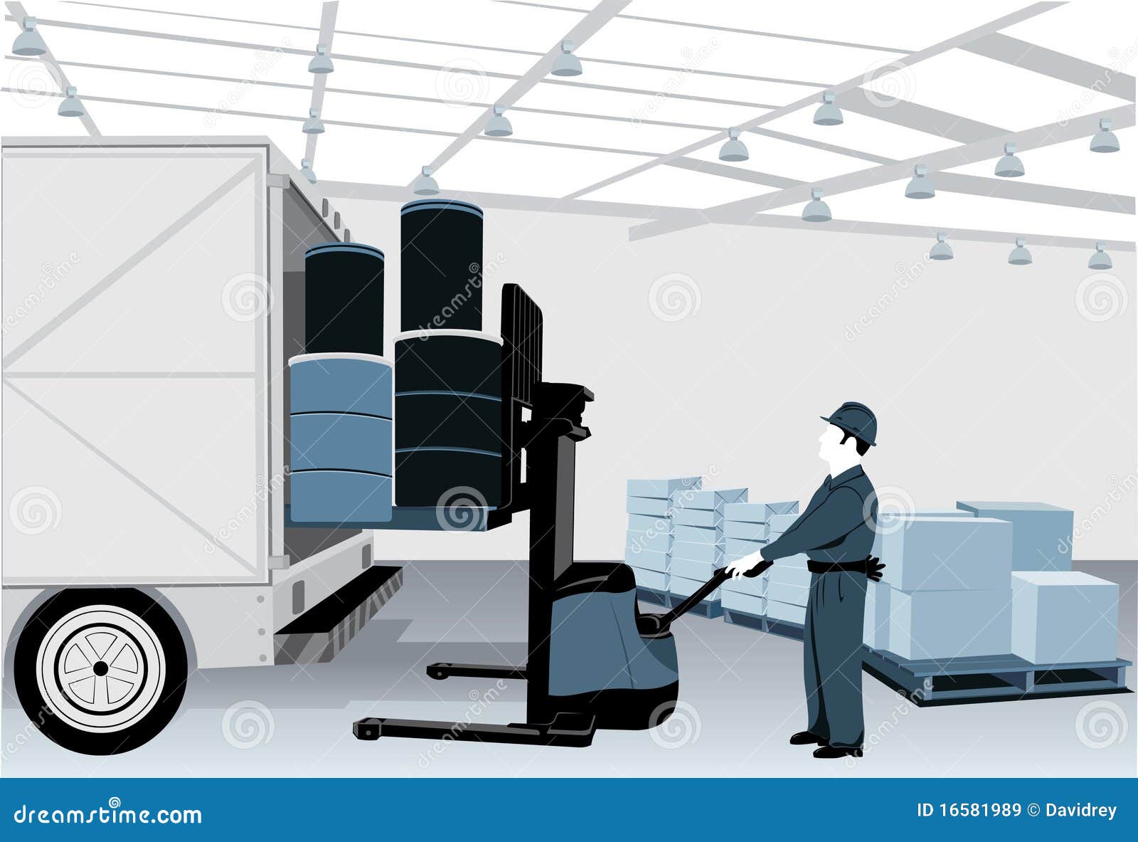 warehouse worker clipart - photo #12