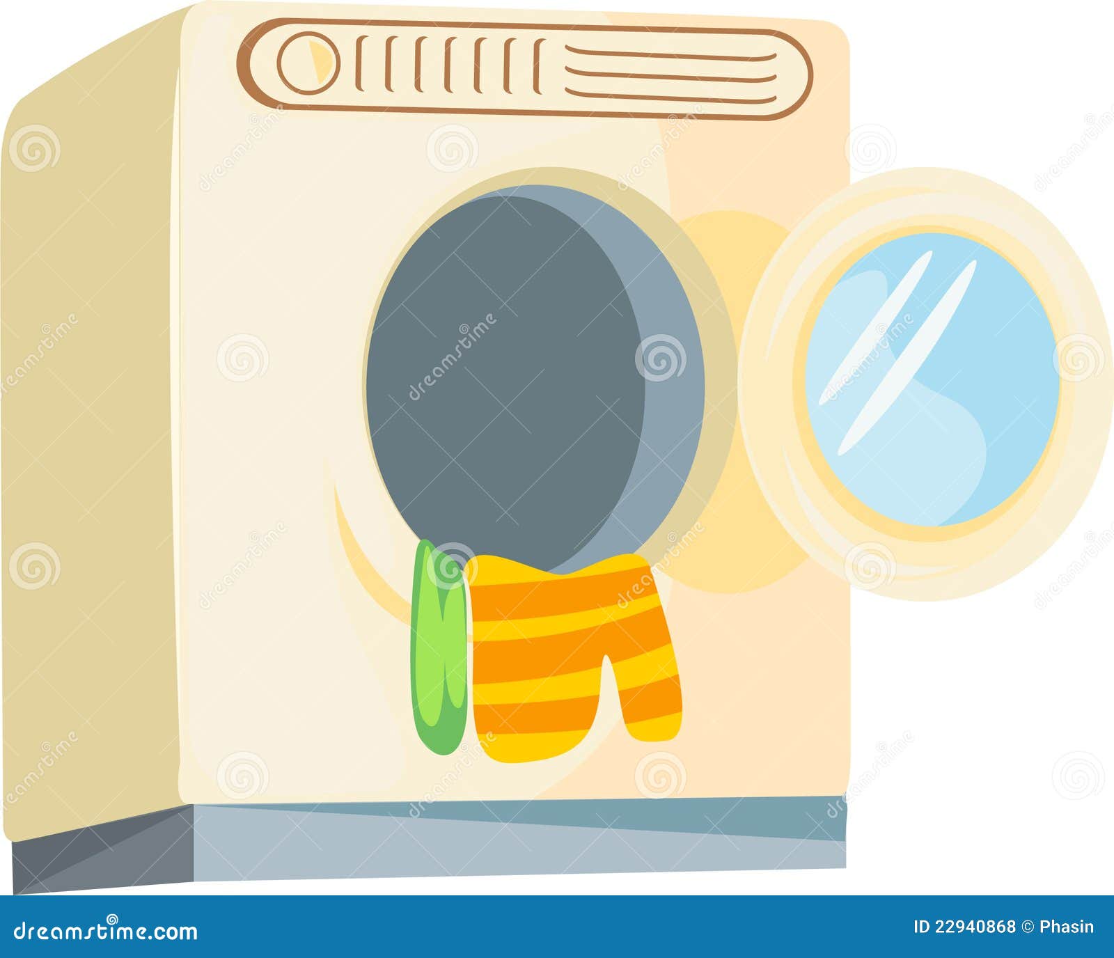 WASHING MACHINE WITH CLOTHES washing machine with clothes: