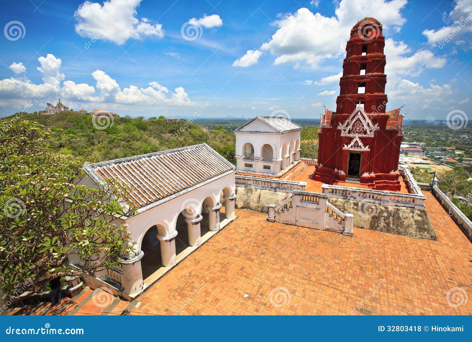 Wat Phra Kaew In Khao Wang Phra Nakhon Khiri Historical Park Royalty Free Sto...
