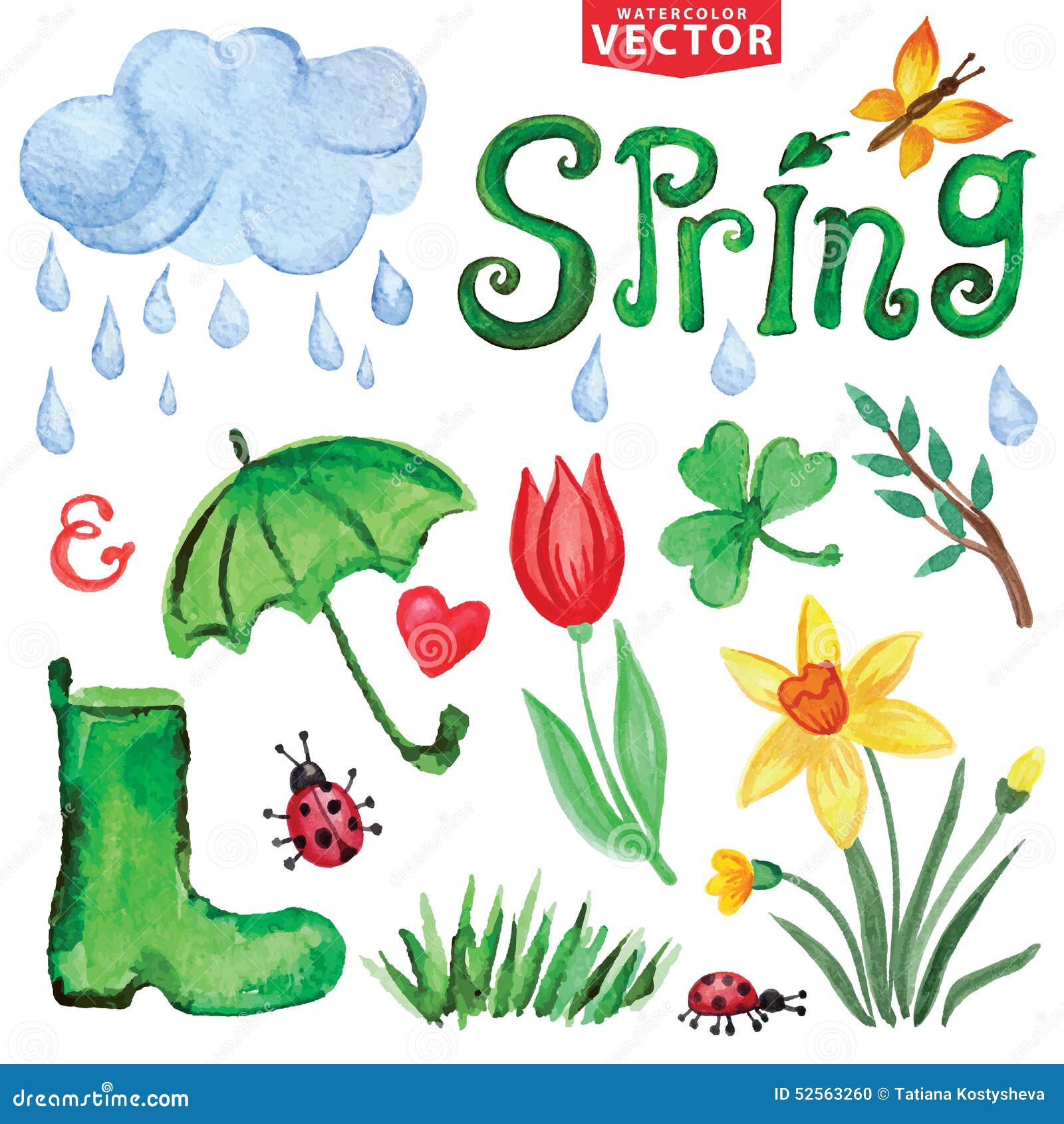 word spring clip art - photo #25