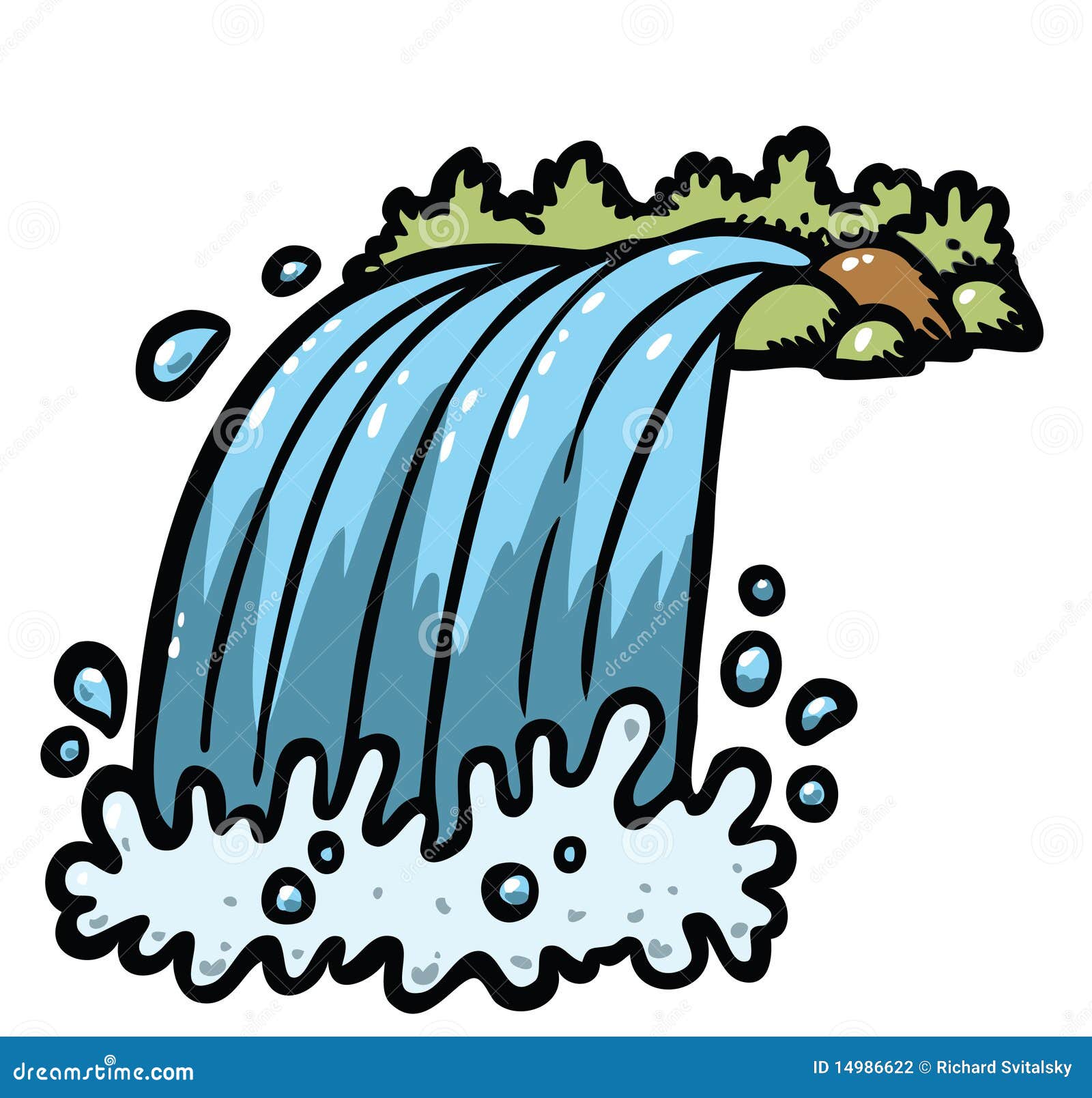 free clipart images waterfalls - photo #18
