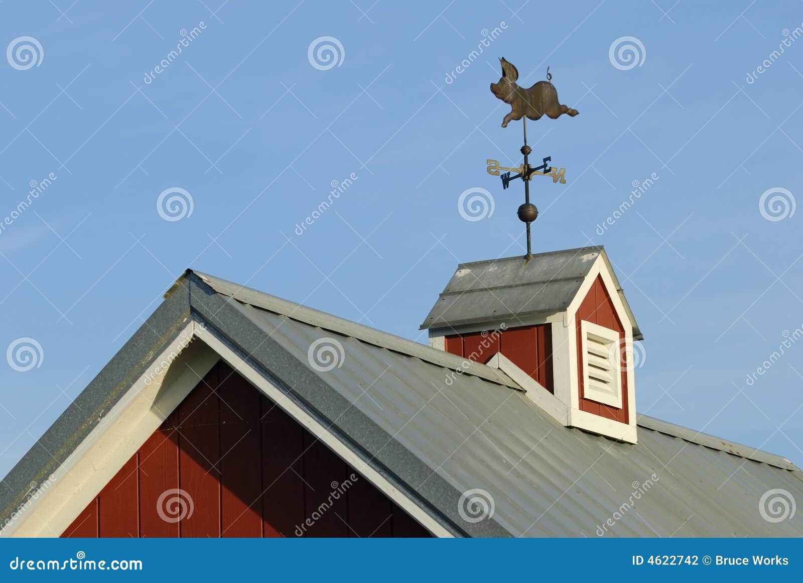 Stock Photography: Weather Vane on Cupola