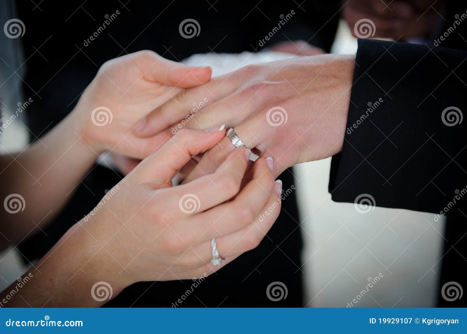 More similar stock images of ` Wedding rings exchange `