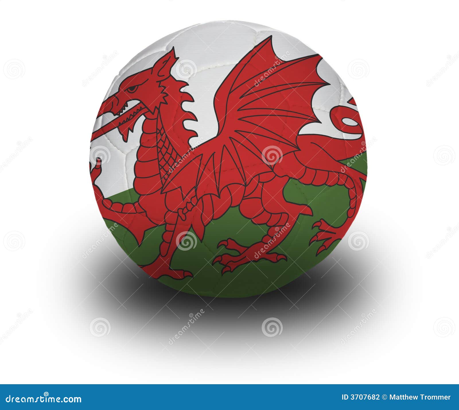 Welsh Football Stock Photography - Image: 3707682