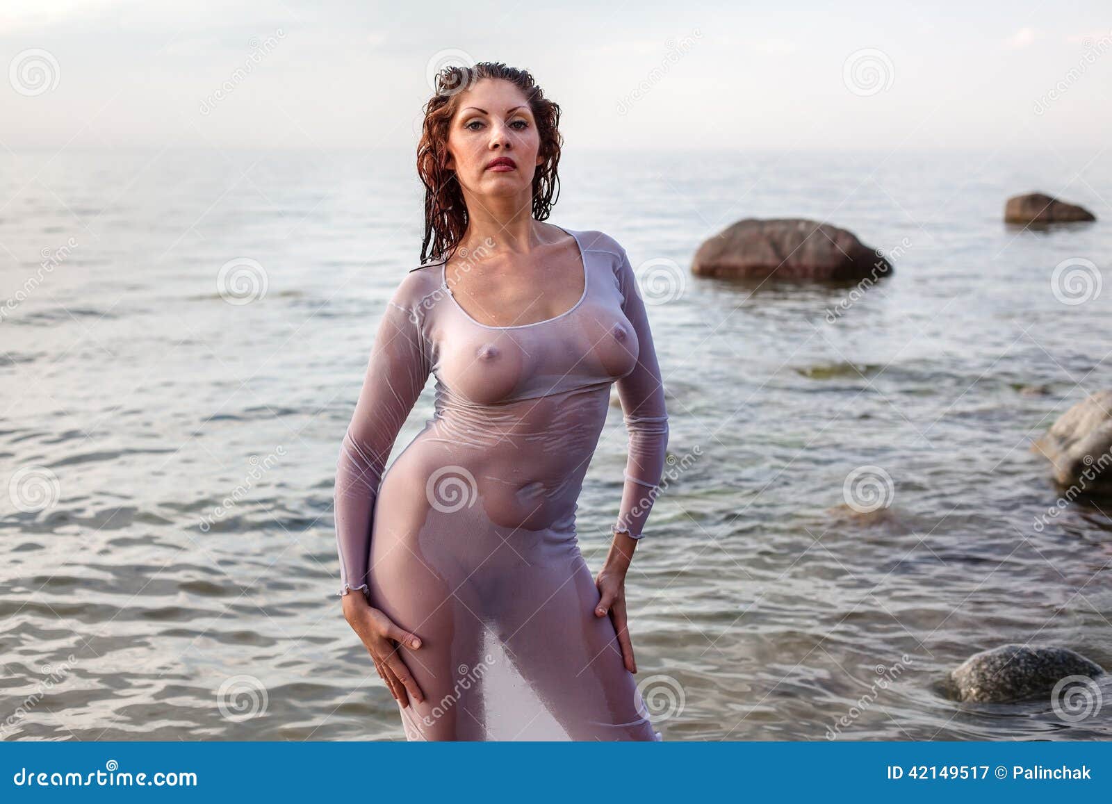 Wet Naked Woman 14