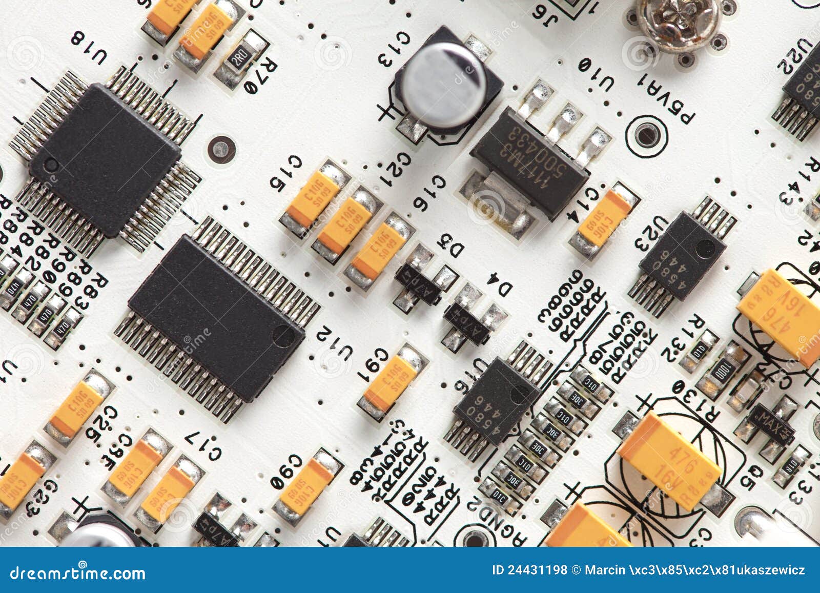 Electric Circuit Board Royalty Free Stock Photos Image 7853238