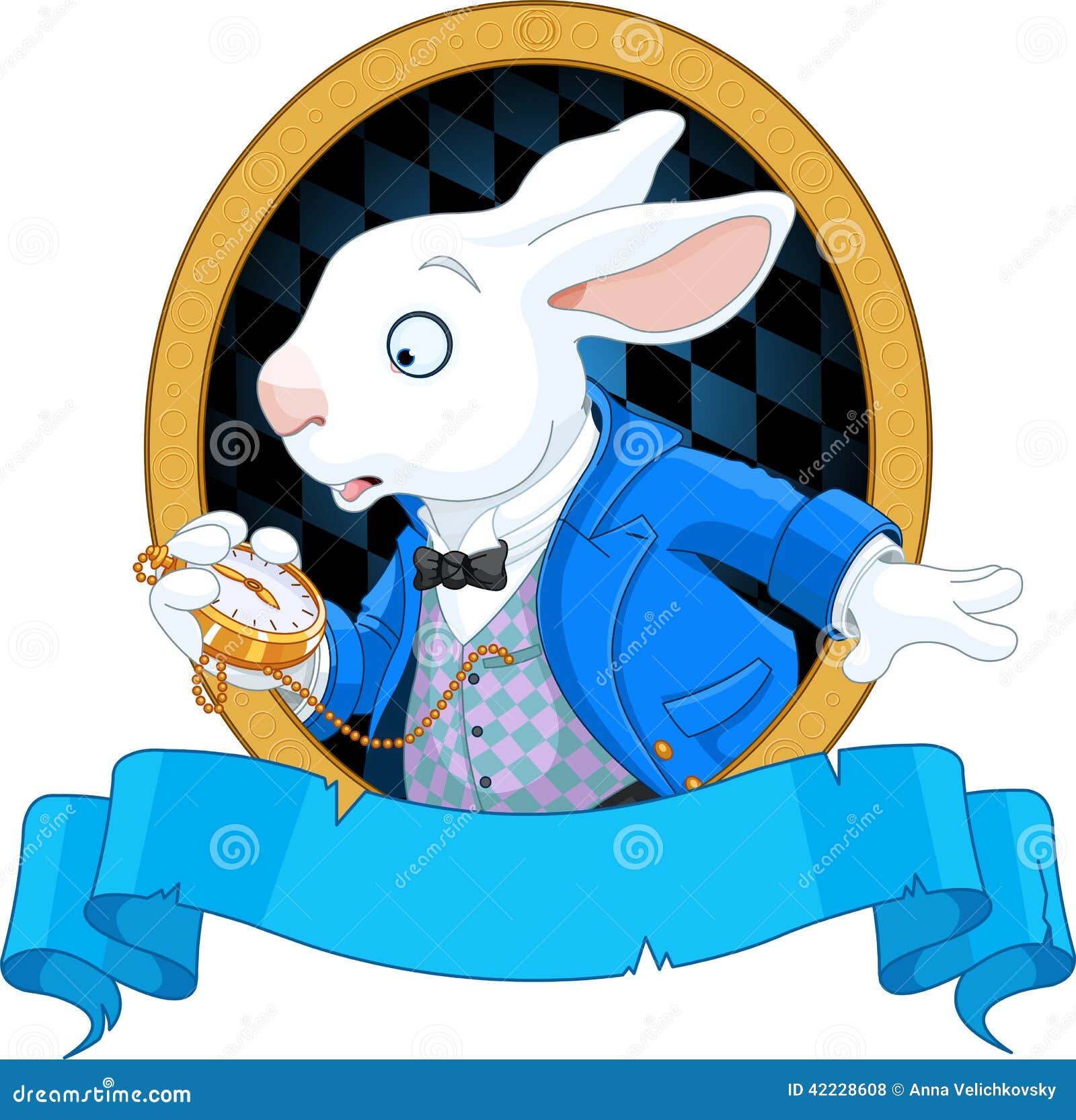 alice in wonderland rabbit clipart - photo #23