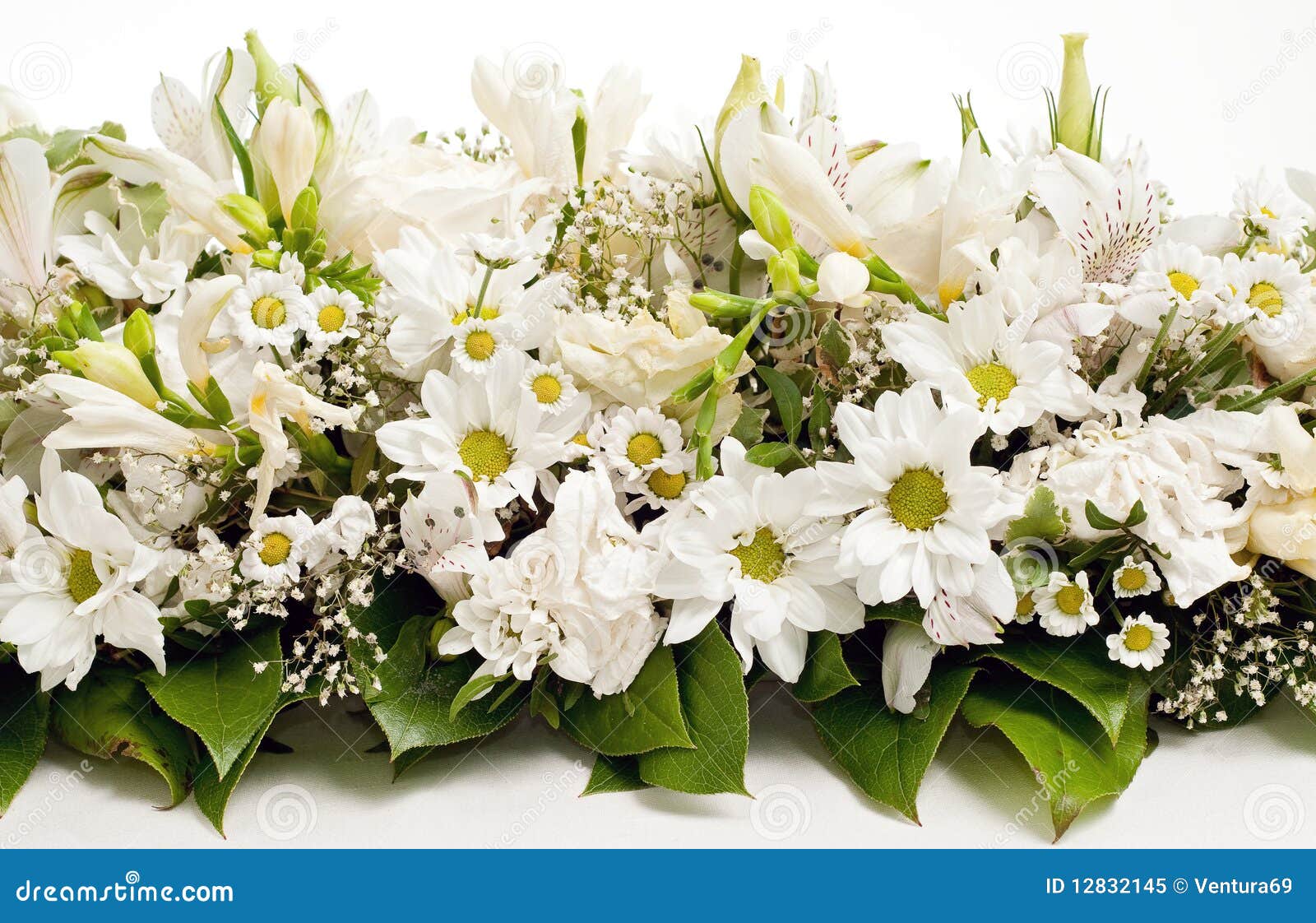 White Table Flower Decoration Royalty Free Stock Photo - Image ...