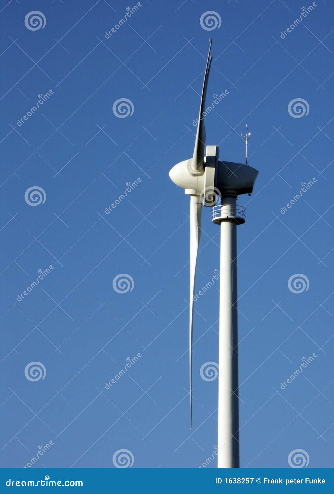 Wind Powered Generator Royalty Free Stock Photography - Image: 1638257