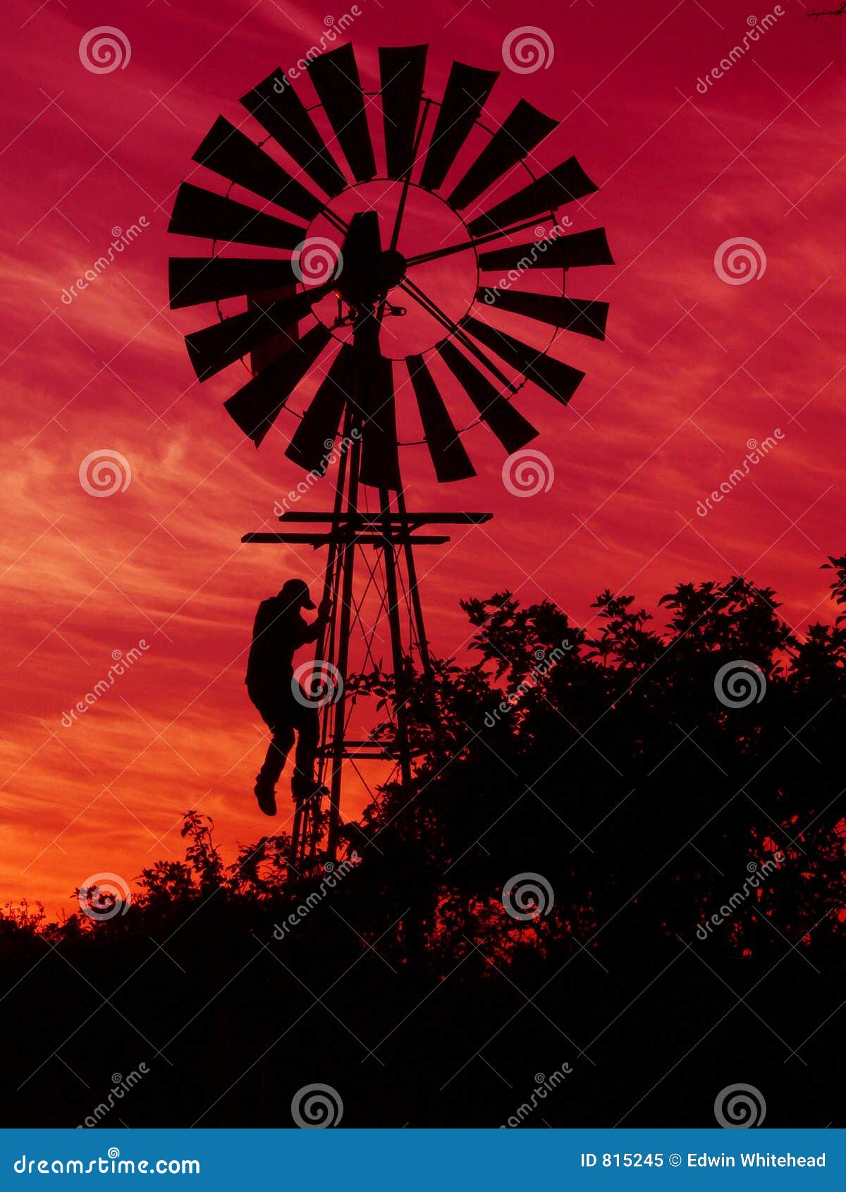 Royalty Free Stock Photo: Windmill