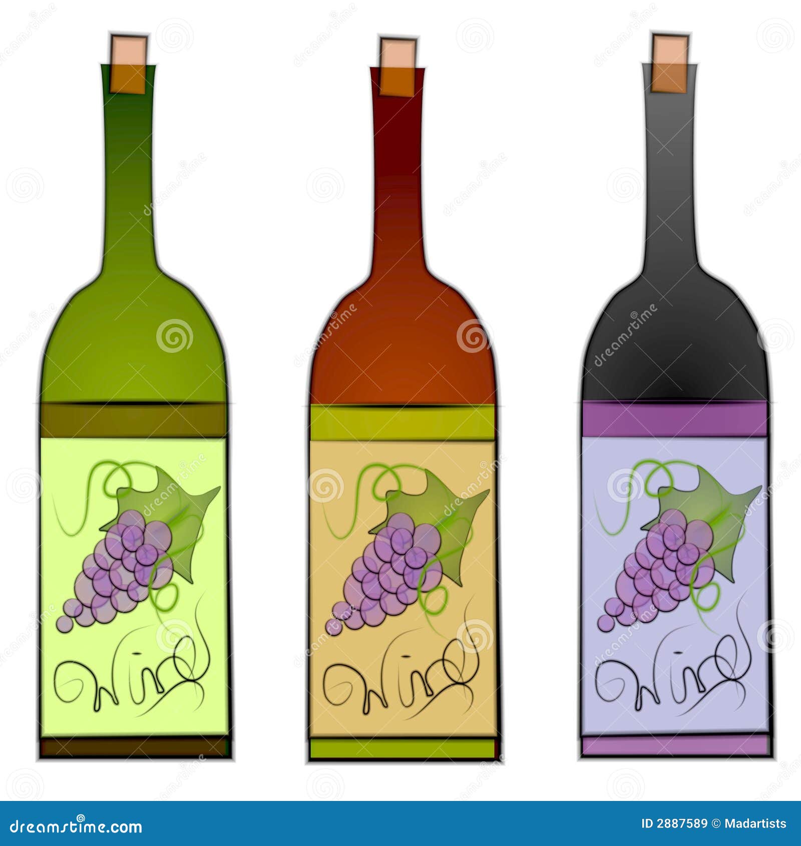 clipart wine bottle labels - photo #18