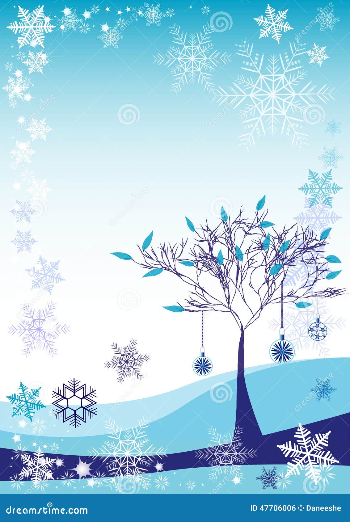 winter tree snowflakes stock vector winter background with snow tree and different snowflakes 2015 winter tree snowflakes stock vector winter background with snow tree and different snowflakes 2015