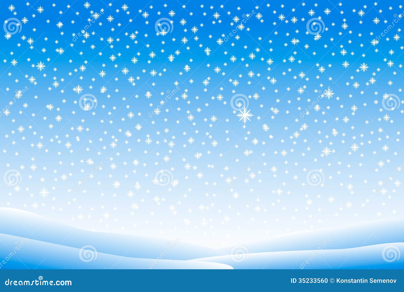 clipart of snow falling - photo #13