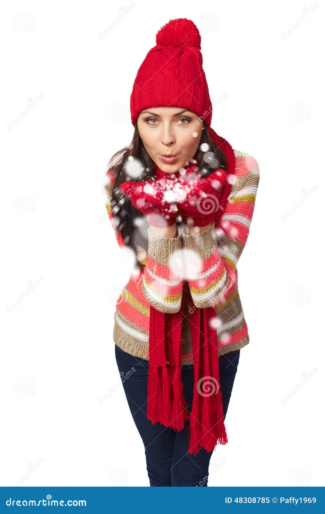 Red scarf girl