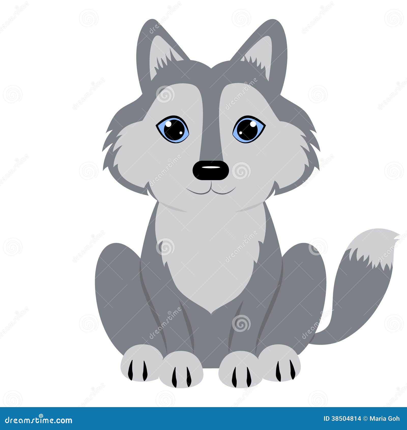 baby wolf clipart - photo #14