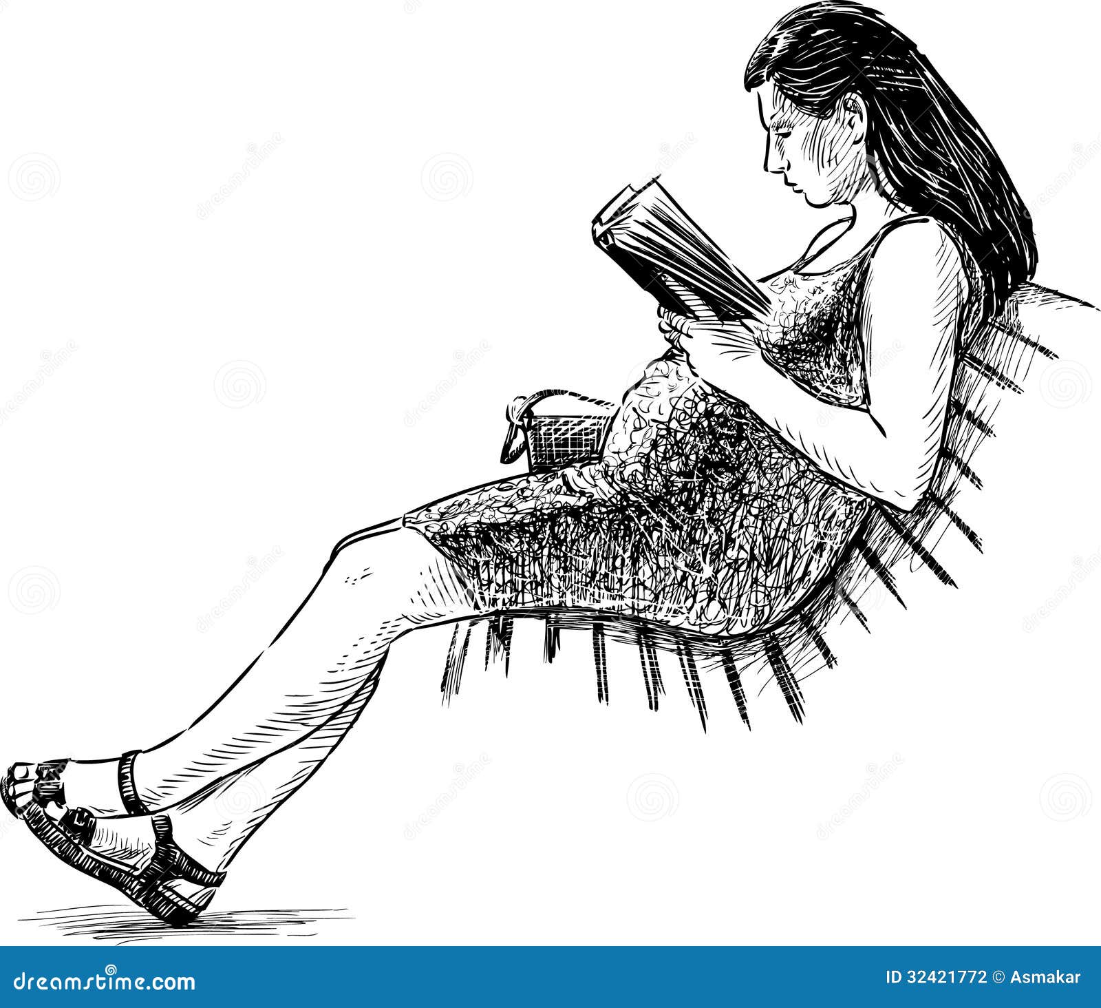 Woman with Book