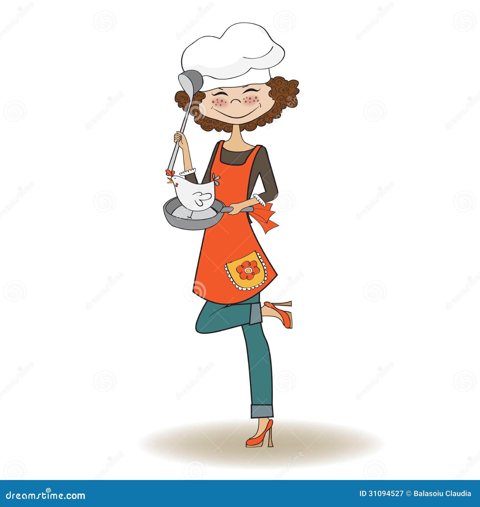 free clipart woman cooking - photo #44