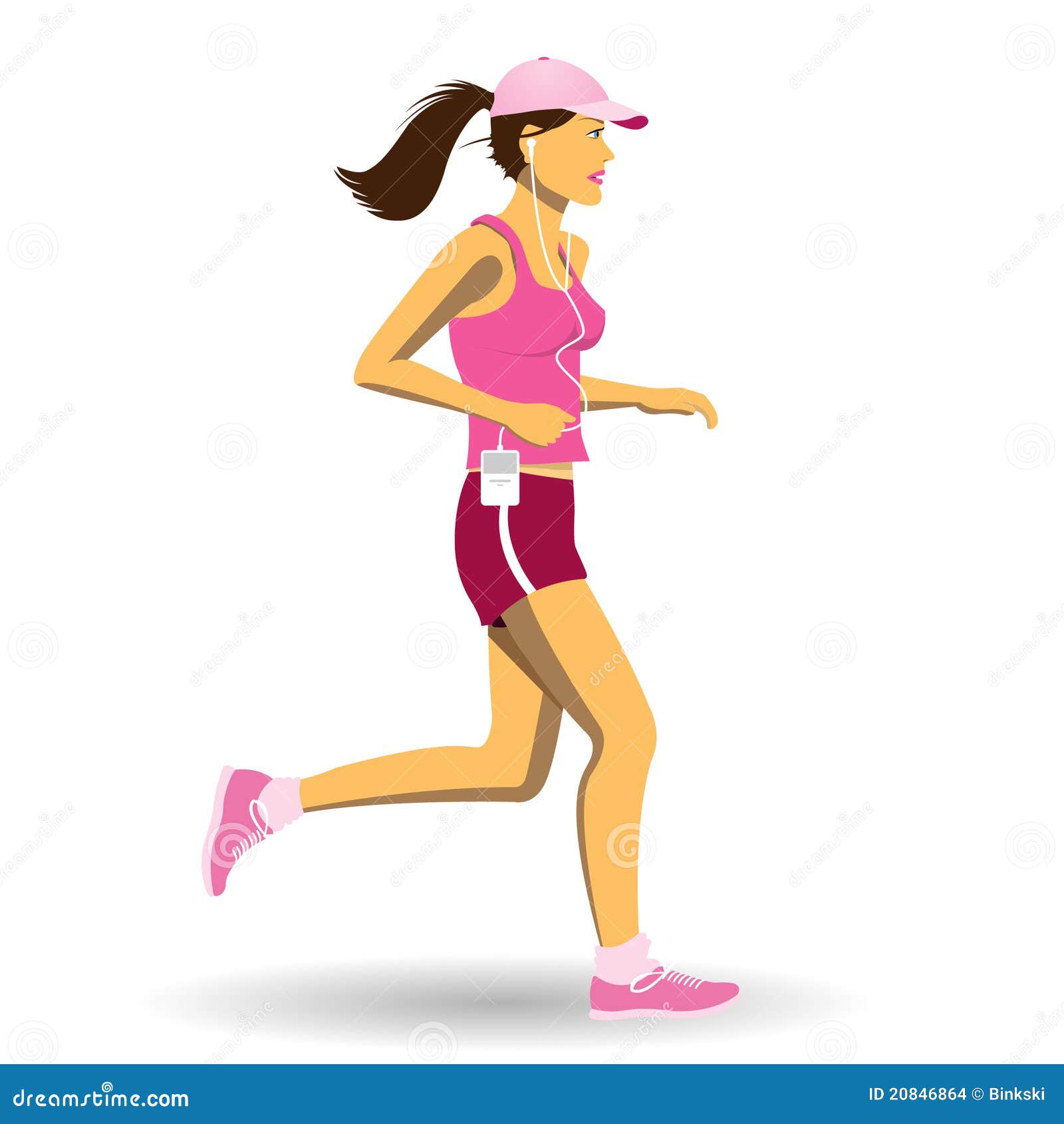 clipart of girl running - photo #45