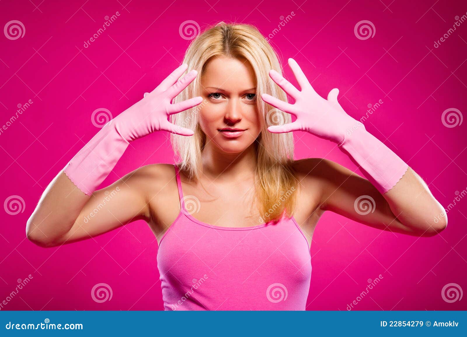 Rubber Gloves Woman 18