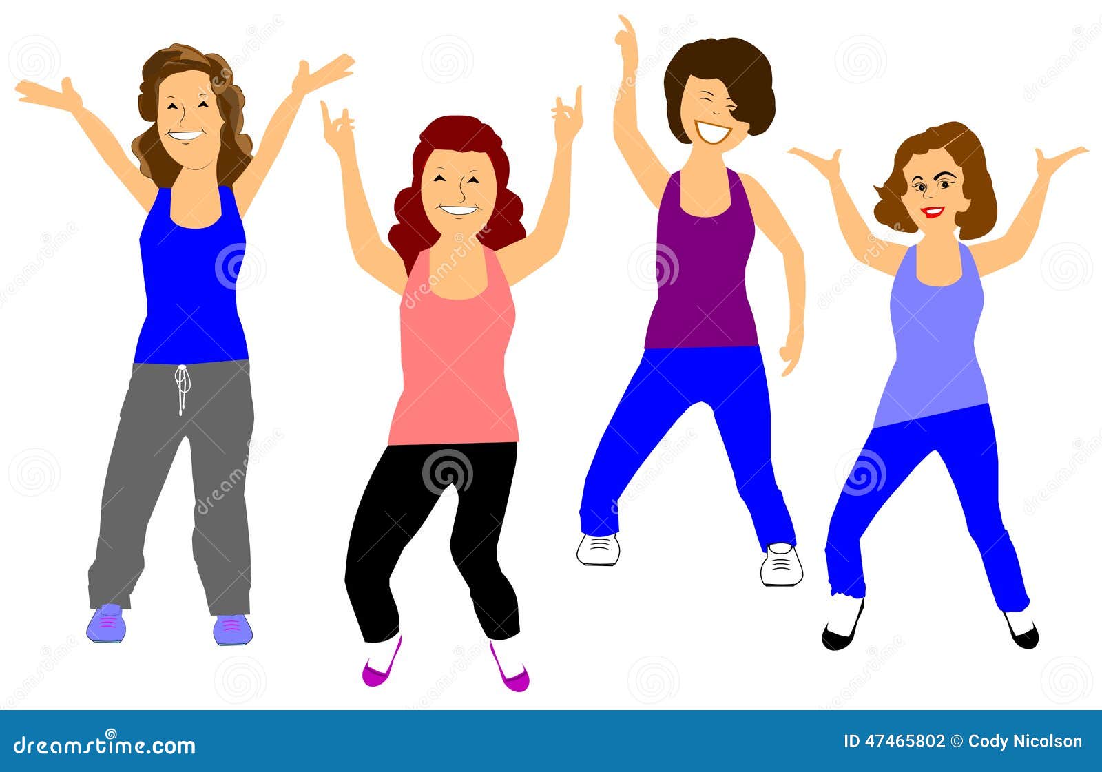 free clipart exercise class - photo #3