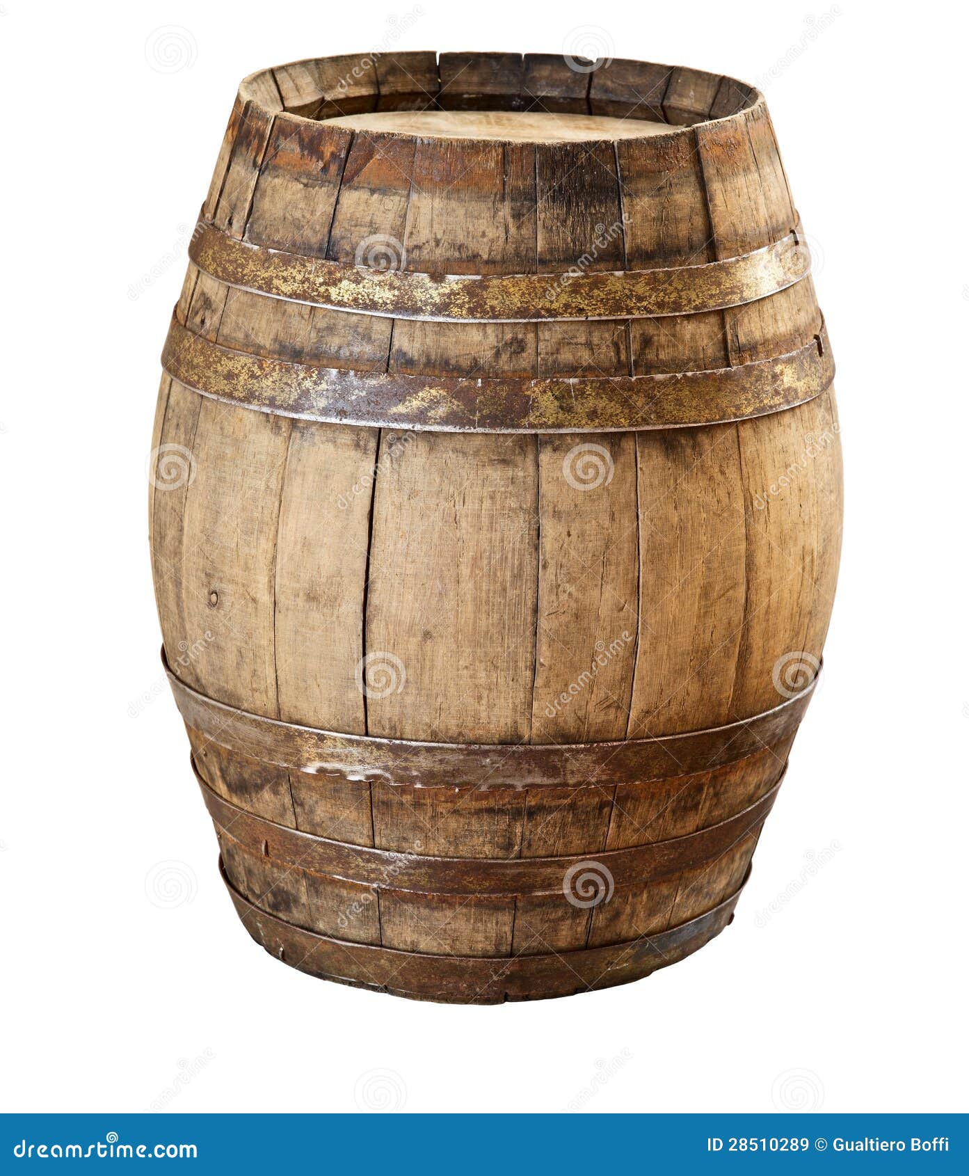 Wood Barrel Royalty Free Stock Images - Image: 28510289