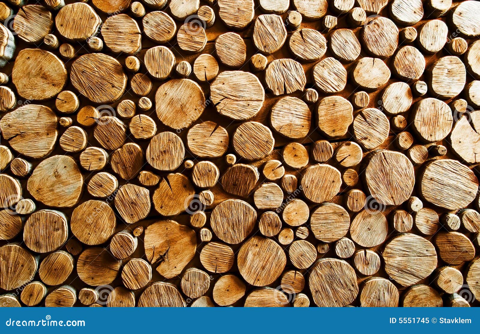 Wood Log Backround Royalty Free Stock Photo - Image: 5551745